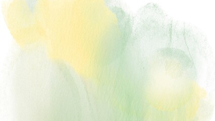 Digital Hand-Painted Watercolor Background, soft color.