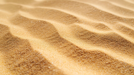 Close-up of sand patterns in natural light, texture and simplicity - obrazy, fototapety, plakaty