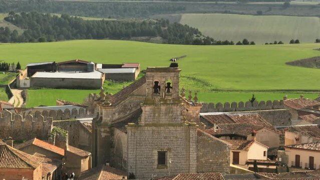 Localidad vallisoletana de Urue&ntilde;a en Castilla y Leon