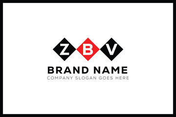 ZBV letter logo design. ZBV creative initials monogram letter logo. ZBV business and real estate logo vector template.