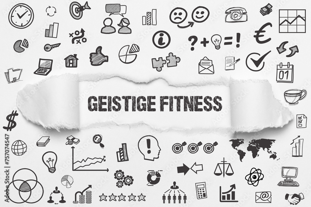 Canvas Prints geistige Fitness	