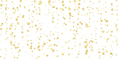 Magic stars vector overlay.  Gold stars scattered