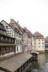 Winter in Strassebourg, France but not Christmas time