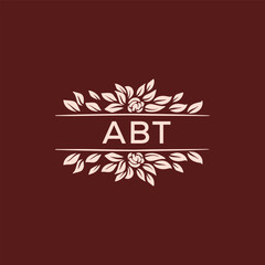 ABT  logo design template vector. ABT Business abstract connection vector logo. ABT icon circle logotype.
