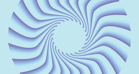 Abstract Blue Blending Gradient Circle Lines Background
