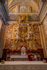 Acquaviva Picena, Marche, Italy. Mother Church of San Nicolò