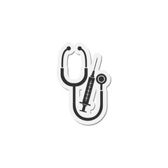  Medical equipment icon isolated on transparent background
