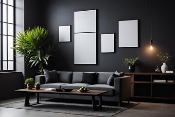 Decor ideas in a room for balanced and peaceful with Dark background, 