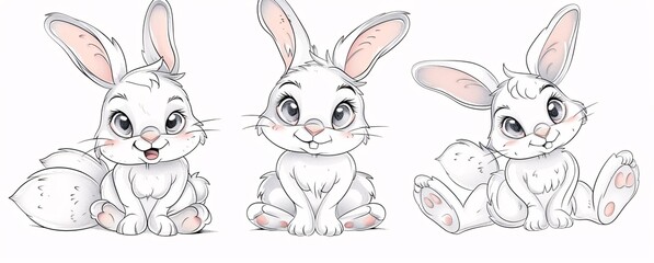 Bunny Boom A Cute and Cuddly Easter Celebration Generative AI