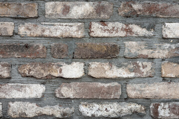 pattern old brick wall close up