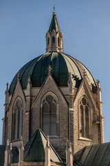 Castelpetroso, Isernia, Molise. Sanctuary of the Madonna Addolorata.