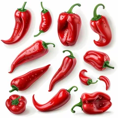 Fototapeten red hot chili peppers © jaweria