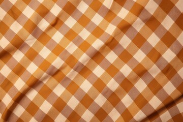 brown checker textured fabric background