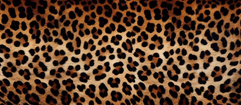 a close up of a leopard print on a piece of fabric . High quality