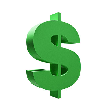 green dollar sign side