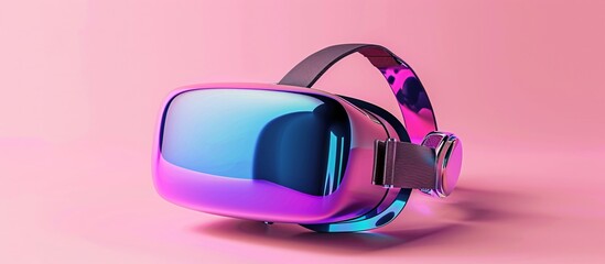 Pink VR Goggles Experience the Future of Gaming with the Latest VR Technology Generative AI