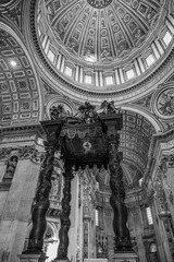 Roma. Papal Major Basilica of St. Peter in the Vatican