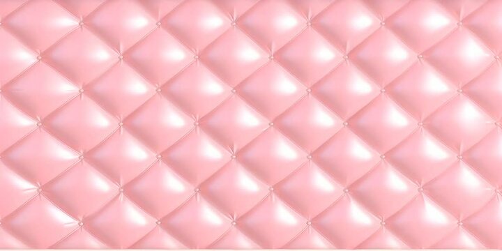 rendering 3d decor nursery or shower baby birthday s girl a for pattern panoramic cushions sofa quilted puffy soft abstract texture background upholstery tufted diamond pink pastel light seamless