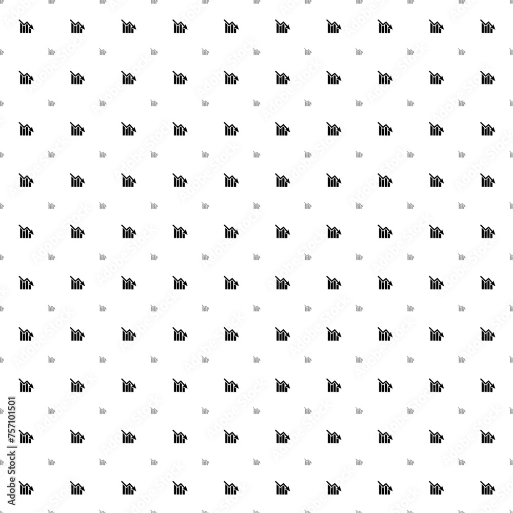 Poster square seamless background pattern from geometric shapes are different sizes and opacity. the patter