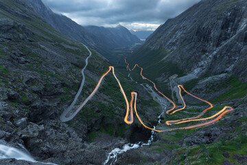Trollstigen, Storgrovfjellet, Möre og Romsdal, Norwegen