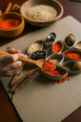 Montessori and Sensory Development, A child sorts cereals by color