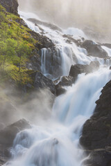 Latefossen, Hordaland, Norwegen