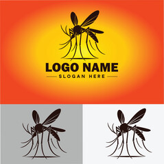 mosquito logo vector art icon graphics for business brand icon mosquito logo template