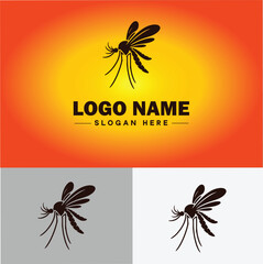 mosquito logo vector art icon graphics for business brand icon mosquito logo template