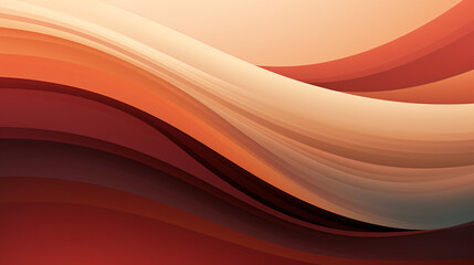 Curved speed lines background with coral firebrick and