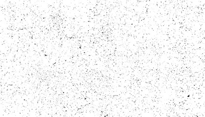 Black grainy texture isolated on white background. Dust overlay. Dark noise granules.  Black spots on white background, black drops texture, bokeh, abstraction
