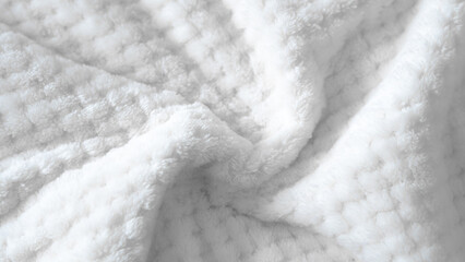 white soft monochrome fabric background