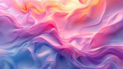 Fototapeta premium Vibrant Pastel Dreams: Abstract Background with a Burst of Color