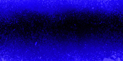 Blue splash of color isolated on transparent dark background. Abstract blue powder explosion with particles. Colorful dust cloud explode, paint holi, mist splash effect.