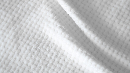 white soft monochrome fabric background - obrazy, fototapety, plakaty