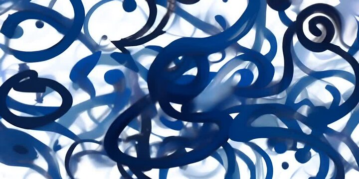 background texture textile resolution high theme nautical or boy baby white and blue indigo in pattern doodle scribble graffiti abstract modern stroke brush painterly drawn hand freestyle seamless