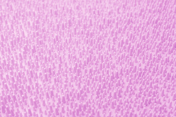 Close-up of the orthopedic mat for foot massage. Full frame.