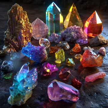 jewel precious treasure brilliant gem jewelry shine violet colourful metallic crystal magnification rou