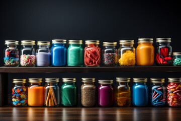jars with food