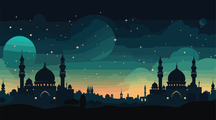 Ramadan kareem vector  ramadan holiday celebration