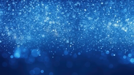 Winter blue sparkles background glitter - obrazy, fototapety, plakaty