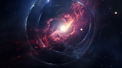 Obraz premium Colorful space galaxy cloud nebula. Stary night cosmos. Universe science astronomy. Supernova background wallpaper. Planetary space travel through moons and stars