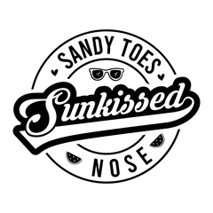 Sandy Toes Sunkissed Nose SVG