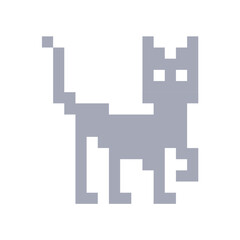 Cat pixel icon - 757148572