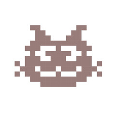 Cat pixel icon - 757148592