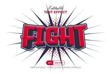 Fight Text Effect