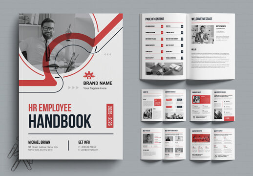 Hr Employee Handbook Layout