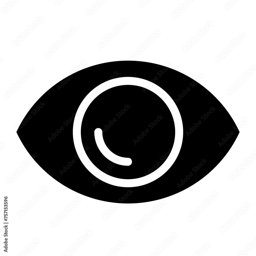 Sticker eye icon