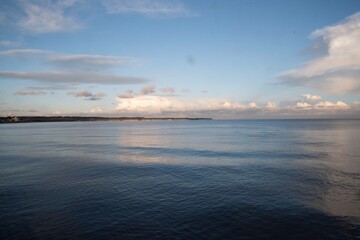 Fototapeta premium Scarborough harbour in Yorkshire in a sunny summer day, UK