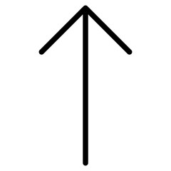 up arrow icon