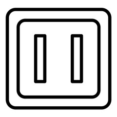 Vector Design Pause Button Icon Style